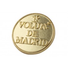 Bottone del 1° Reggimento Volontari di Madrid