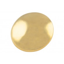 Bottone semisferico d'oro