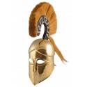 Casco corintio con cresta