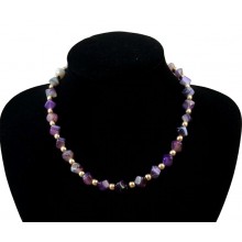 Collier Améthystes