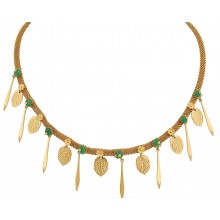 Collar Hojas