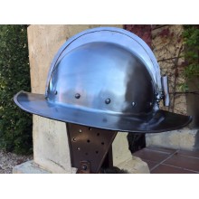 Morrión con carrilleras