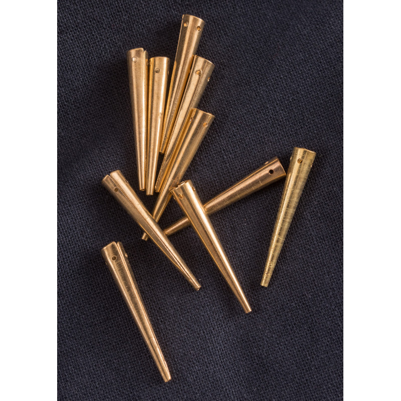 Herretes de laton para cordones para jubon español