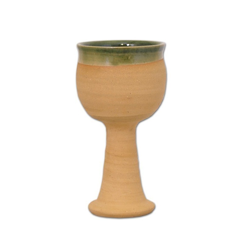 Copa medieval cerámica