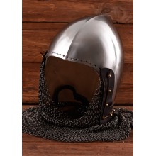 Bacinete con almófar